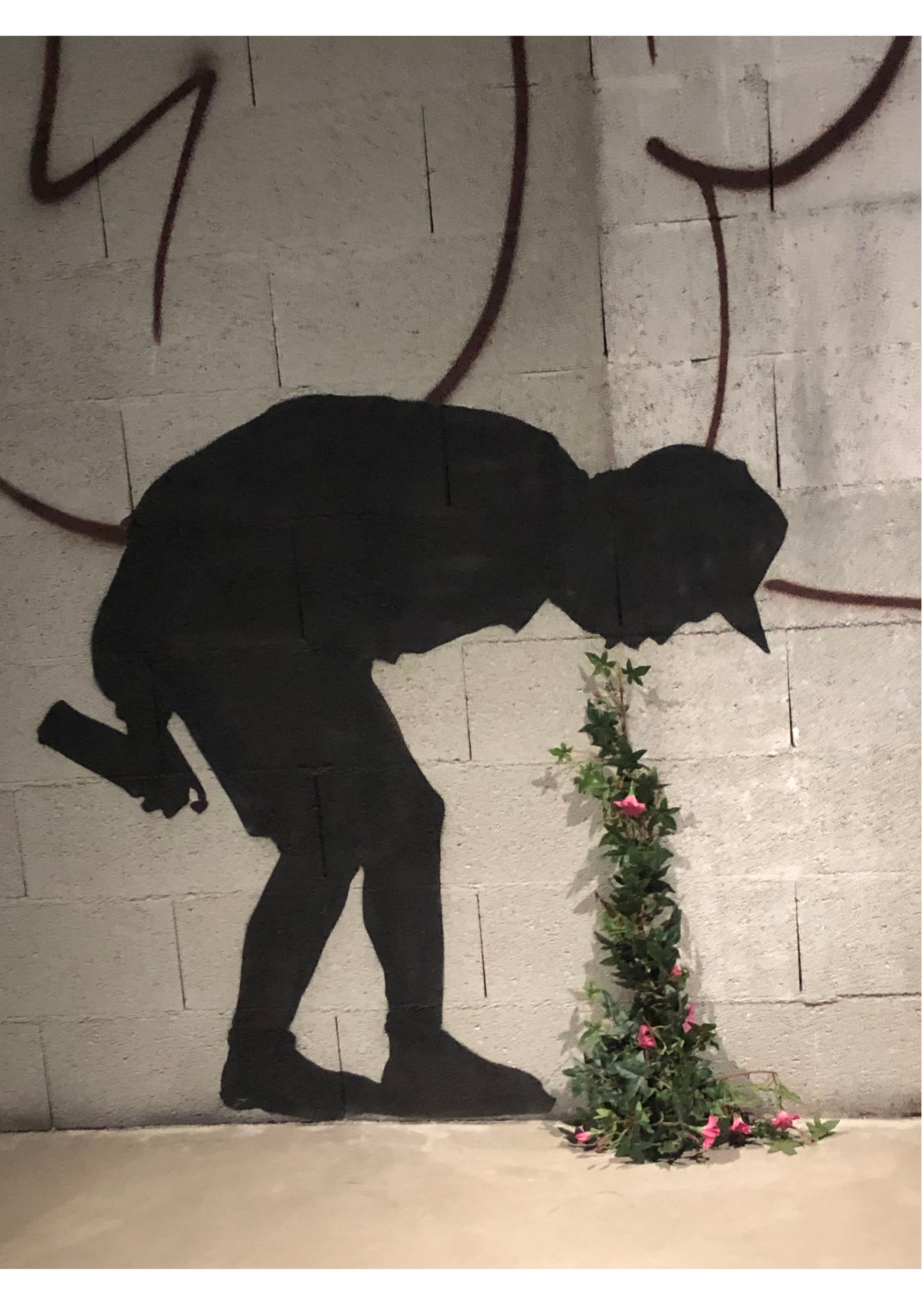 新商品 壁紙アート バンクシー BANKSY インテリア 絵画 デジタルプリント のり無し 塩化ビニル樹脂系壁紙