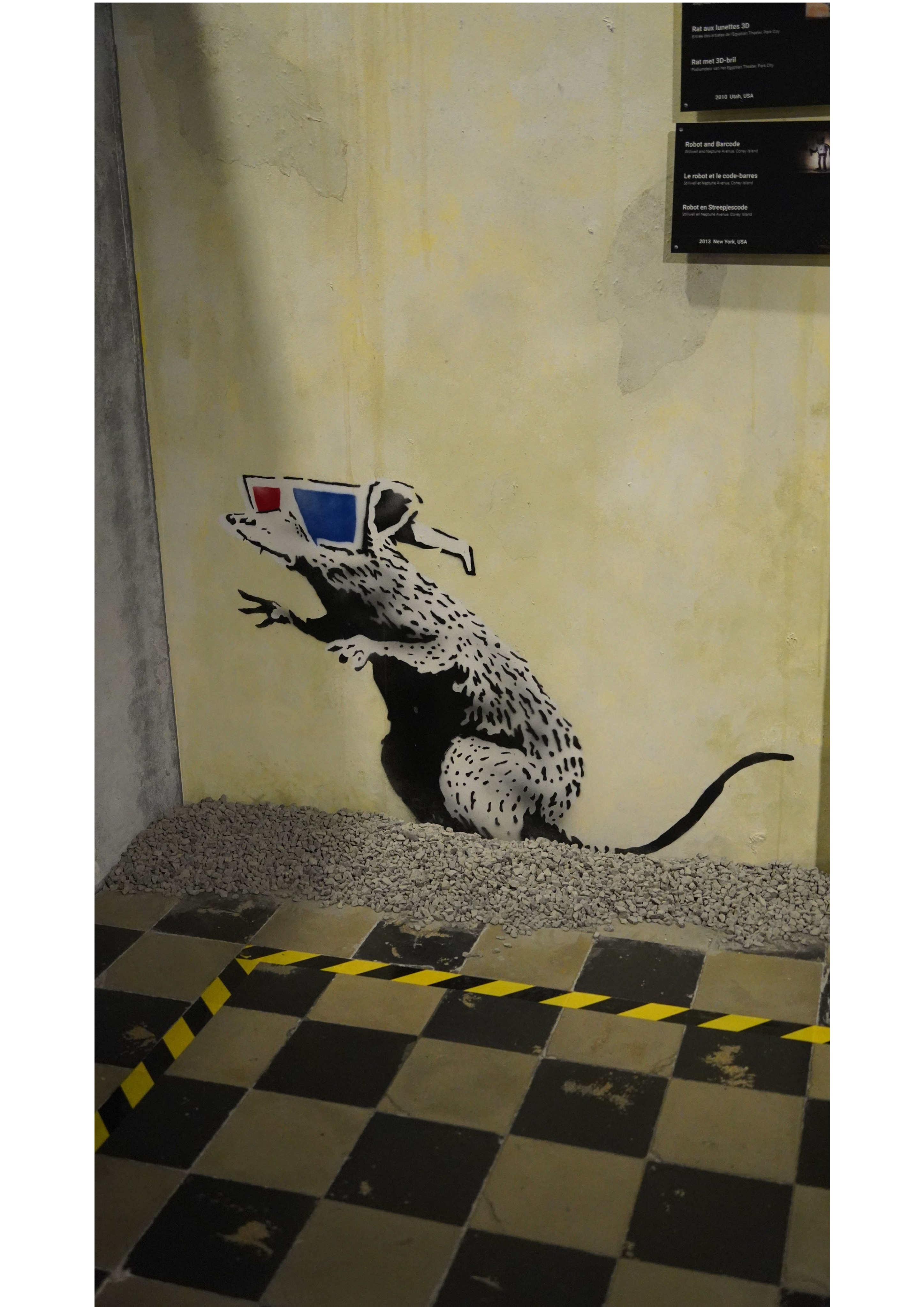 新商品 壁紙アート バンクシー BANKSY インテリア 絵画 デジタルプリント のり無し 塩化ビニル樹脂系壁紙